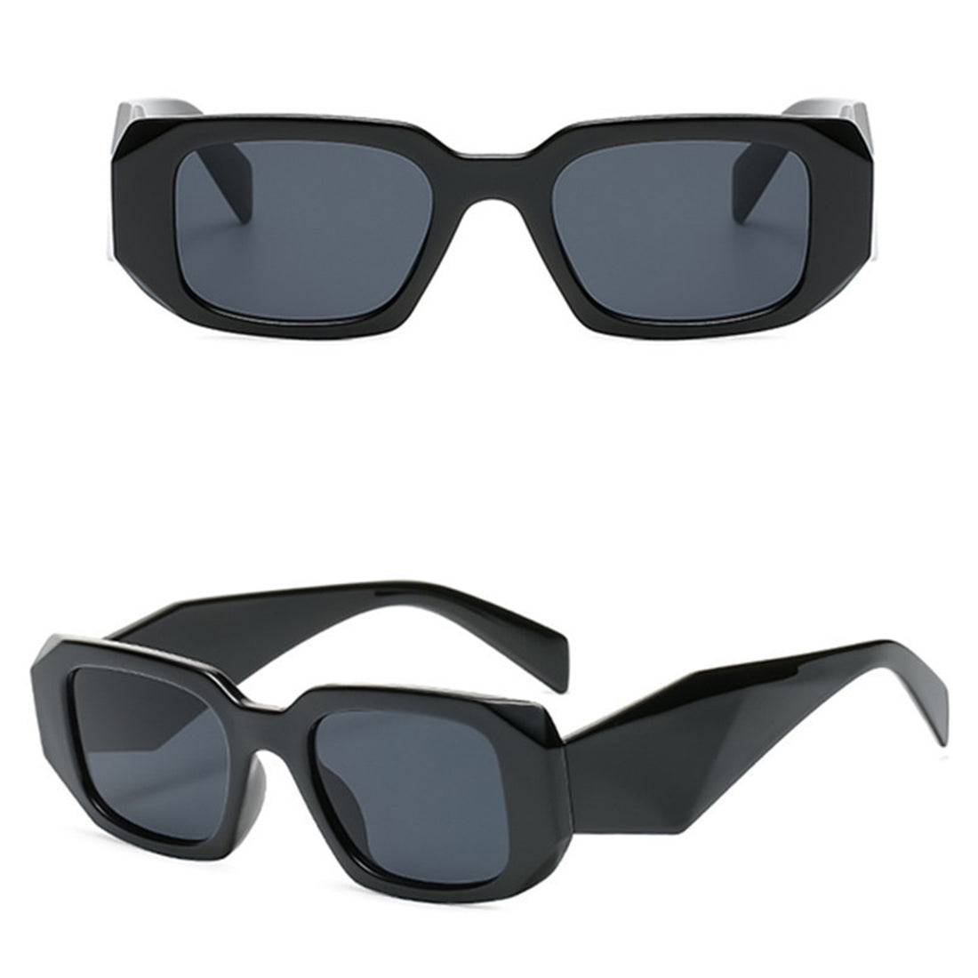 Trendy Rectangle Sunglasses - FOLOOTY BOUTIQUE