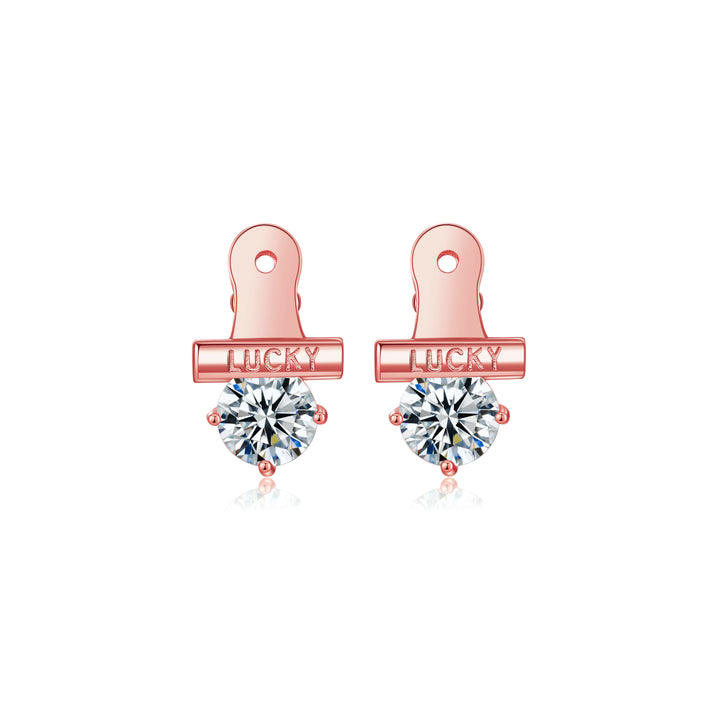 Lucky Clip Stud Earrings - FOLOOTY BOUTIQUE