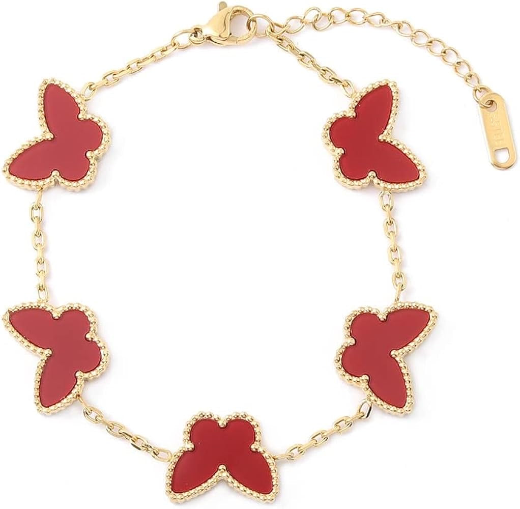 Gold Lucky Butterfly Bracelet - FOLOOTY BOUTIQUE