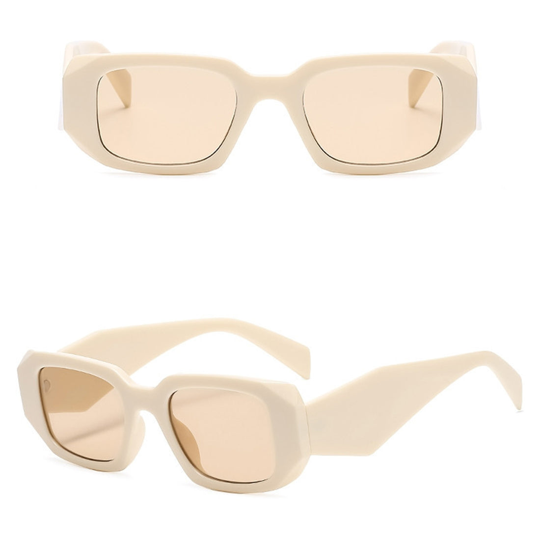 Trendy Rectangle Sunglasses - FOLOOTY BOUTIQUE